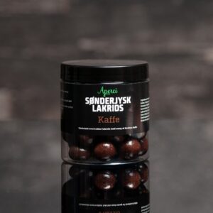 lakrids med mørk chokolade