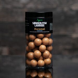 Lakrids med karamelchokolade