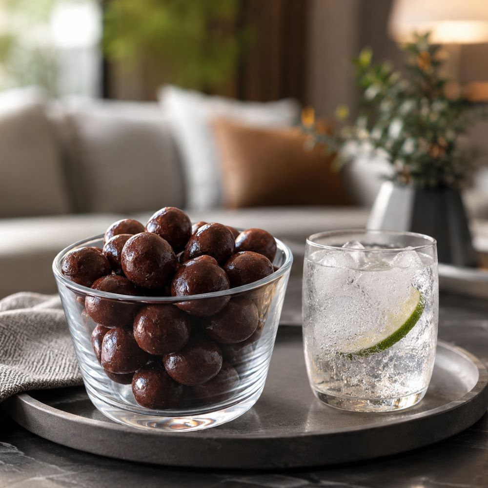 lakrids med chokolade