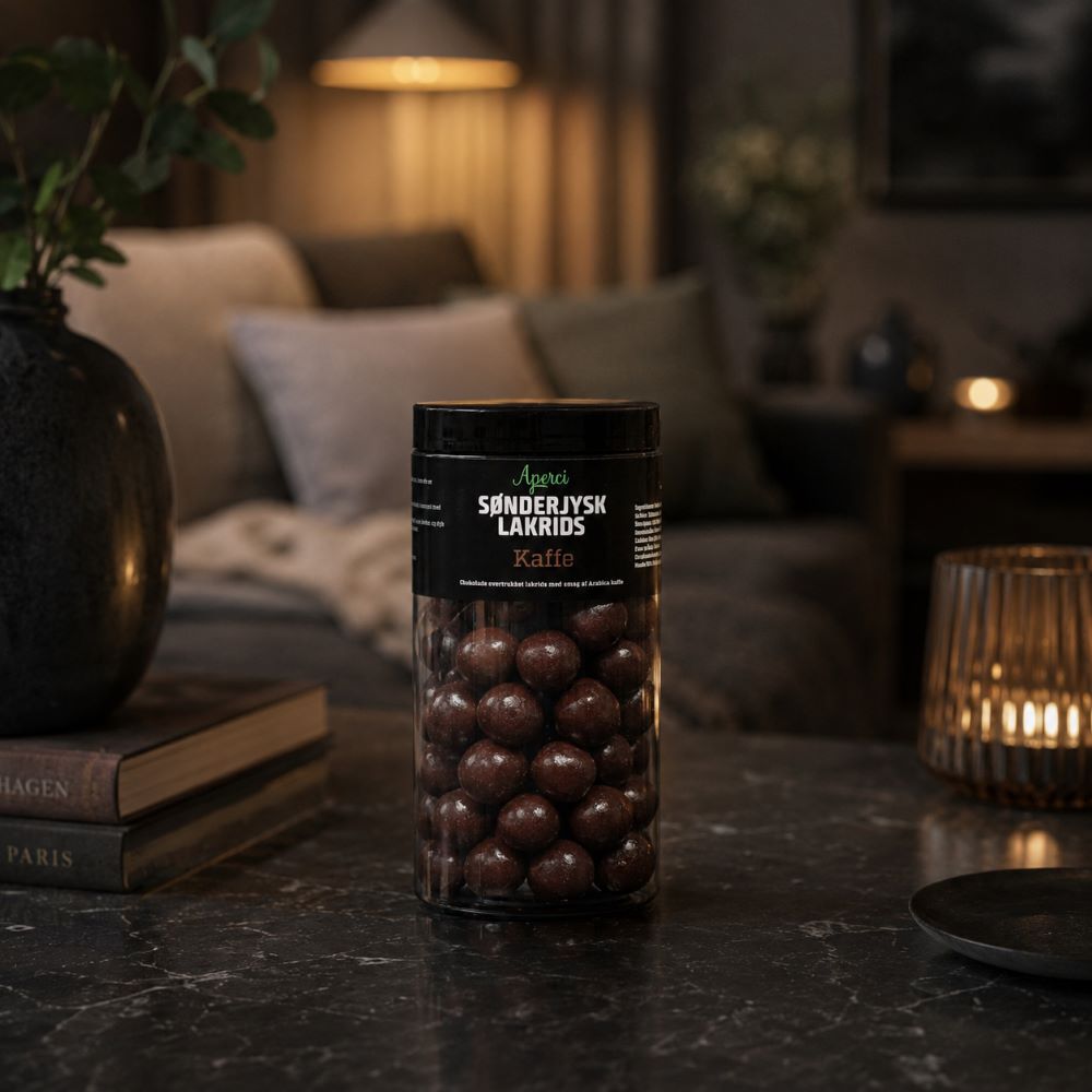 lakrids med kaffe
