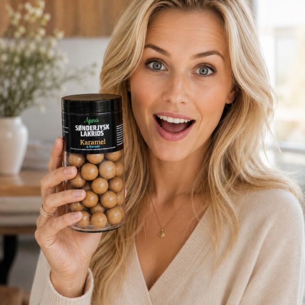 Lakrids med karamel og havsalt